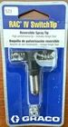Graco Iv Switchtip Reversible Spray Gun 10 In Fan Width 221521 New. Price: $21.00.
