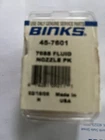 Binks 45-7601 Fluid Spraying Tip 76SS New Package. Price: $35.00.