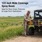 6-NOZZLE Folding Sprayer Boom Universal For Atv & Utv Farm Spraying Equipment New. Price: $147.01.