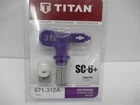 Titan 671-312A , SC-6+ Reversible Airless Spray Tip Open. Price: $34.00.