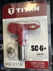 Titan Spray Tip 662-211A SC-6+ New. Price: $29.92.