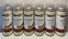 QTY6 Watco 63181 Lacquer Spray Paint Semi-gloss Liquid Clear 11.25 Oz Aerosol New. Price: $69.00.