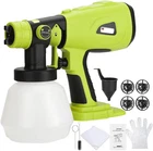 Cordless Paint Sprayer For Ryobi One+ Plus 18V Li-ion BATTERY,200W Hvlp Brushles New. Price: $63.99.