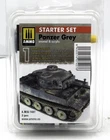 Ammo AMIG-7407 Panzer Grey Starter Set (enamel & Acrylic Paints) WW2 German New. Price: $18.99.