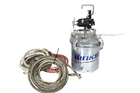 Binks 2.8 Gallon Paint Pot Stainless Pressure Crn OH6685.5C Used. Price: $600.00.