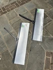 Set Of 2 Warner 36 In. Flexible Aluminum Paint Guide Spray Shield Used. Price: $24.95.