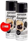 Rust-oleum Imagine Craft & Hobby Spray Paint Chrome Black 10 Oz. 2 Pack New. Price: $31.99.