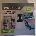 Workpro Plus Hvlp Handheld Electric Paint Sprayer 450W 40 Fl Oz Mpn 2234 New. Price: $20.97.