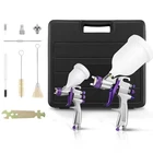 Swl 2007KIT Hvlp Gravity Feed Air Spray Gun With 1.0MM & 1.4MM Nozzles... New. Price: $90.66.