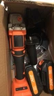 Kitesder JMJ20V-L206: Cordless Angle Grinder 9000RPM With Battery New. Price: $15.00.