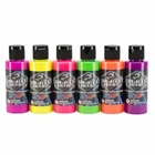 Createx Wicked Colors W103-00 6-PC. Fluorescent Set 2OZ. For Airbrush Paint New. Price: $42.00.