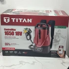 New Titan Controlmax 1650 18V Cordless Airless Paint Sprayer Kit 2440917. Price: $399.99.