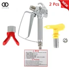 2 Pcs 3600 Psi Airless Paint Gun With 517 Tip + Nozzle Guard For Sprayers New. Price: $30.81.