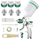 Endozer Professional Hvlp Spray Gun Set Gravity Feed Air With 1.3,1.5, New. Price: $39.99.
