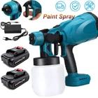 Hvlp Cordless High Pressure Paint Sprayer Electric Gun Kit W/2 Battery Us New. Price: $35.99.