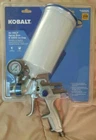 New Sealed Kobalt Hvlp Spray Gun 29 Psi Max 1000CC Cup 0192525. Price: $59.99.