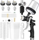 Profesional Hvlp Pistola De Pintura Aire Para Pintar Casas Autos Acero Nuevo New. Price: $89.67.
