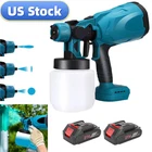 High Pressure Cordless Paint Sprayer With 2 Batteries Electric Hvlp Gun Us New. Price: $38.99.
