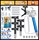 12 Pcs Airless Paint Sprayer Kit With Nozzle Guards, Tips & Filters New. Price: $55.09.