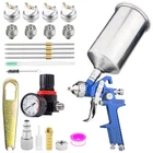 Bentohkle Hvlp Gravity Feed Spray Gun Nozzles 1.4/1.7/2.0/2.5MM And 1000CC New. Price: $53.27.