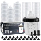 Disposable Paint Cup Liners & Lid System, 15 Standard 20 Ounce (600ML) Kit - ... New. Price: $56.99.