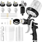 Profesional Hvlp Pistola De Pintura Aire Para Pintar Casas Autos Acero Nuevo New. Price: $77.00.