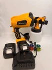 Cordless Sprayer For House Painting W/ 2PCS 4.0AH Batteries New See Photos. Price: $44.99.