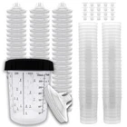 Disposable Paint Spray Cups System 190 Mic 400ML 13.5OZ - 73804 New. Price: $50.99.