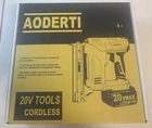 Aoderti Cordless Nail Gun For Dewalt 20V Max Battery New. Price: $70.00.