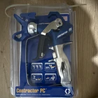 Graco Contractor Pc Airless Spray Gun W/ 517 Tip, Ladder Hook, Blue/silver New. Price: $225.00.