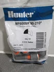 Hunter MP800SR 90-210 Degree Short Radius Nozzle 6-12 Feet Pack Of New. Price: $55.50.
