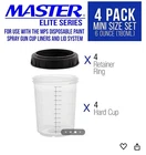 4 Pack Set Of Mini Size 165ML Cups And Retainer Rings New. Price: $7.95.
