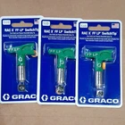 Lot Of 3 - Graco X Fflp Switchtip 610 Reversible Spray Gun Tip, Green New. Price: $89.99.