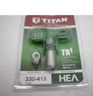 Titan Hea High Efficiency Airless Tip 330 - 413 Reversible 1000 Psi New. Price: $35.00.