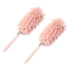 Lekiliky Car Interior Duster With Stainless Steel Telescopic Extension Pink New. Price: $12.62.