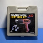 Atd 3736 Dual Temperature Heat Gun Kit 1000W/1500W Case Attachments Used. Price: $39.00.
