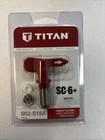 Titan 662-515A Reversible Airless Spray Tip, SC-6+, 5000 Psi New. Price: $20.46.