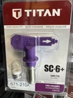 Titan Spray Tips 671-210A New. Price: $28.00.