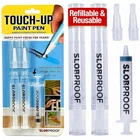 Slobproof Refillable Touch-up Paint Pen, 2 Count (pack 1), Clear New. Price: $29.99.