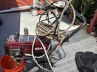 Titan Impact 1040 Airless Paint Sprayer Cart, Wheeled, 50 Ft Hose Red/black New. Price: $1500.00.