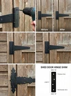6-PACK Shed Hinge Shims Fix Binding & Sticking Doors Heavy Duty Spacers New. Price: $19.99.