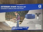 Graco 18H146: Exterior Stain Project Kit 50' Duraflex Hose Spray Tip Extension New. Price: $75.00.