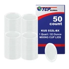 Box Of 50 Lids - Quart Size Custom Shop /tcp Global 32 Ounce Paint Mix Cups New. Price: $19.99.