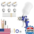 Pntgreen Hvlp Air Gun With 1.4/1.7/2.0MM Nozzles And Paint Sprayer Accesso New. Price: $59.78.
