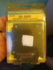 Connecticut ICBQ-2020 Interchangeable Circuit Breaker, Amp Double New. Price: $13.99.