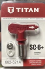 Titan 662-521 5000 Psi SC-6+ Reversible Airless Tip 0.021 In. For Spray Guards New. Price: $16.99.