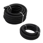 6 8 10AN Nylon Braided Fuel Line Hose Oil Feed Cpe 20 10FT Black New. Price: $29.99.