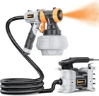 700W Hvlp Paint Sprayer Gun 4 Nozzles 3 Patterns House Walls Cabinets Furniture New. Price: $111.95.