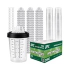 Lauco Disposable Spray Gun Paint Cups Kit 50 Pack Liners & Li... Fast Us New. Price: $64.74.