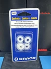 Graco Tip Extension Gaskets Plastic Leak Proof Seal Replacement Rings 2 New. Price: $13.79.